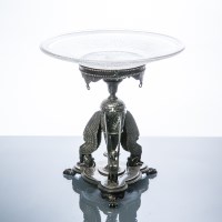 Lot 282 - LATE VICTORIAN GRECO-EGYPTIAN REVIVAL SILVER...