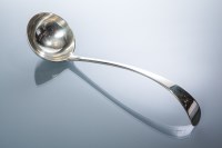 Lot 309 - GEORGE V SILVER OLD ENGLISH PATTERN LADLE...