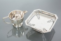 Lot 341 - SILVER CREAM JUG maker William Adams Ltd,...