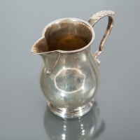 Lot 362 - GEORGE V SILVER CREAM JUG maker Blackmore &...