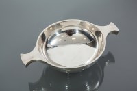 Lot 384 - SCOTTISH GEORGE V SILVER QUAICH maker Thomas...