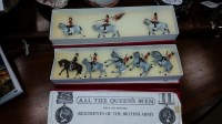 Lot 1004 - COLLECTION OF FOUR ALL THE QUEEN'S MEN METAL...