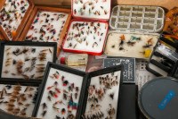 Lot 1063 - GOOD SELECTION OF SALMON AND TROUT FLIES 19...