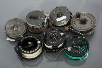 Lot 1064 - COLLECTION OF FLY FISHING REELS including...