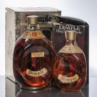 Lot 1384 - DIMPLE 12 YEAR OLD Blended De Luxe Scotch...