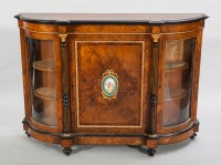 Lot 1148 - VICTORIAN WALNUT, EBONISED AND GILTMETAL...