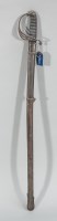 Lot 1193 - 19TH CENTURY OFFICER'S SWORD with shagreen...