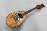 Lot 724 - ITALIAN EIGHT STRING MANDOLIN signed Luigi...