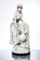 Lot 463 - LARGE ROYAL DUX FIGURINE modelled as a...