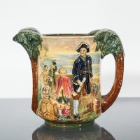 Lot 476 - LIMITED EDITION ROYAL DOULTON JUG DEPICTING...