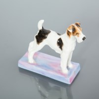 Lot 478 - ROYAL WORCESTER TERRIER FIGURE modelled by...