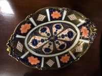 Lot 500 - LOT AMENDMENT ROYAL CROWN DERBY COMPORT of...