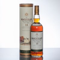 Lot 1403 - MACALLAN 15 YEAR OLD Single Highland Malt...
