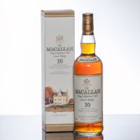 Lot 1404 - MACALLAN 10 YEAR OLD Single Highland Malt...