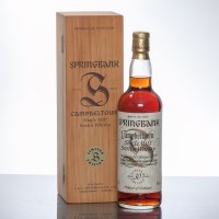 Lot 1406 - SPRINGBANK 30 YEAR OLD LIMITED EDITION Single...