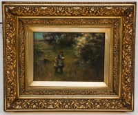 Lot 102 - SCOTTISH SCHOOL (20TH CENTURY), YOUNG GIRLS...