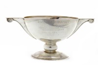 Lot 850 - GEORGE V SILVER 'FRASER' TROPHY CUP maker S....