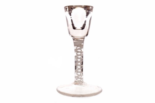 Lot 1219 - LATE 18TH CENTURY TOAST-MASTER'S GLASS the...