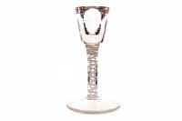 Lot 1219 - LATE 18TH CENTURY TOAST-MASTER'S GLASS the...