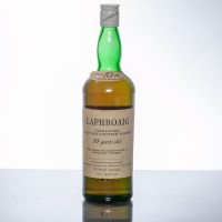 Lot 1506 - LAPHROAIG 10 YEARS OLD UNBLENDED Islay Malt...