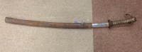 Lot 1082 - EARLY 20TH CENTURY JAPANESE SWORD with bound...