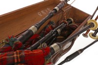 Lot 1437 - SET OF EARLY TO MID-20TH CENTURY BAGPIPES BY P....