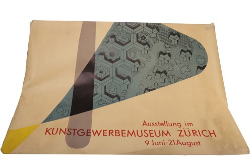 Lot 1657 - EXHIBITION POSTER FOR THE ARTS & CRAFTS MUSEUM,...