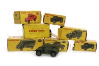 Lot 1701 - SEVEN BOXED DINKY TOYS comprising nos. 255...