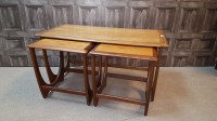 Lot 1705 - NEST OF THREE G-PLAN TEAK OCCASIONAL TABLES...