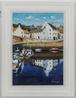 Lot 2234 - FRANK COLCLOUGH, REFLECTIONS - CRAIL HARBOUR...