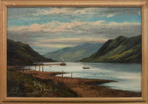 Lot 40 - R MARSHALL, ON THE LOCH TAY; and LOCH LONG (A...