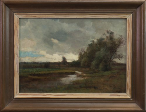 Lot 156 - ROBERT MGREGOR (SCOTTISH), SCOTTISH LANDSCAPE...