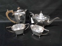 Lot 2 - LOT OF SILVER PLATED ITEMS including six piece...