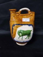 Lot 17 - 20TH CENTURY CHINESE TANG STYLE EWER painted...