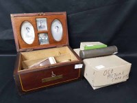 Lot 72 - PHOTO BOX CONTAINING OLD PHOTOGRAPHS along...