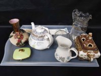 Lot 75 - LOT OF MIXED CERAMICS AND GLASSWARE including...