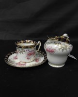 Lot 115 - DUCHESS CHINA TEA SERVICE decorated with flowers
