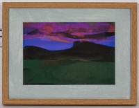Lot 2261 - DOUGLAS THOMSON, STRANGE DAWN monotype on...