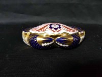Lot 208 - ROYAL CROWN DERBY CRAB PAPERWEIGHT