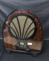 Lot 217 - PHILIPS TYPE 830A RADIO in arched case