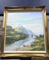 Lot 284 - LOT OF THREE PICTURES two by J Jamieson and...
