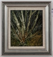Lot 2280 - * DENIS LEIPER, BIRCHWOOD oil on board,...