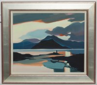 Lot 2283 - * PAM CARTER (BRITISH b 1960), ISLE ORNSAY oil...