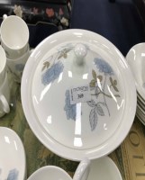 Lot 369 - WEDGWOOD 'ICE ROSE' PATTERN TEA AND PART...