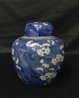 Lot 371 - PAIR OF 19TH CENTURY CHINESE BLUE AND WHITE...