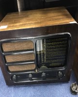 Lot 380 - FERGUSON VINTAGE RADIO and an Ambassador radio