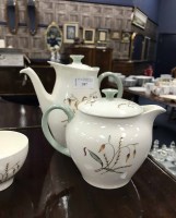 Lot 387 - WEDGWOOD 'TIGER LILY' COFFEE SERVICE