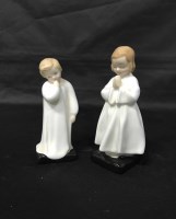 Lot 392 - TWO ROYAL DOULTON FIGURES OF BEDTIME HN 1978,...