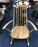 Lot 403 - ERCOL ROCKING ARMCHAIR