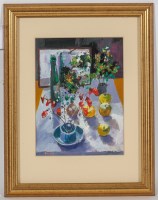 Lot 2290 - * DAVY BROWN, CHINESE LANTERN WITH DRIED...